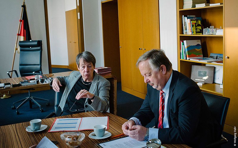 Streitgespräch Hendricks und Kempmann